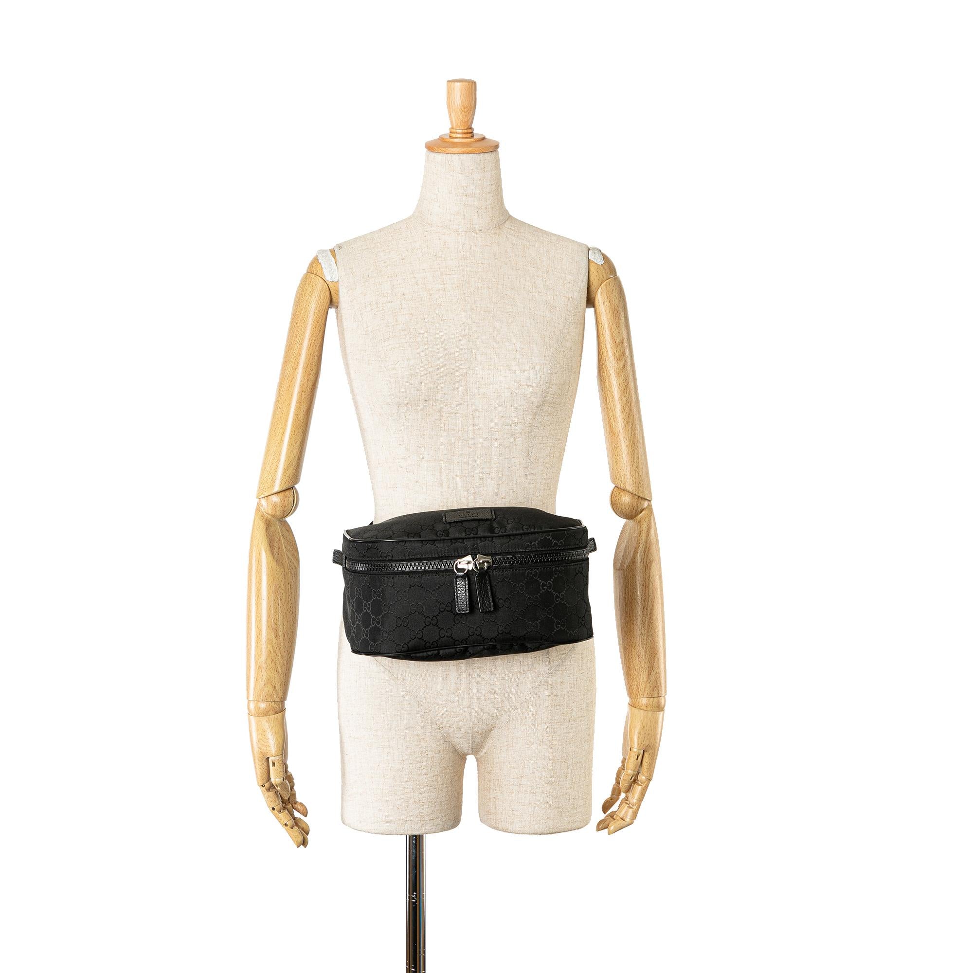 Gucci GG Nylon Web Belt Bag
