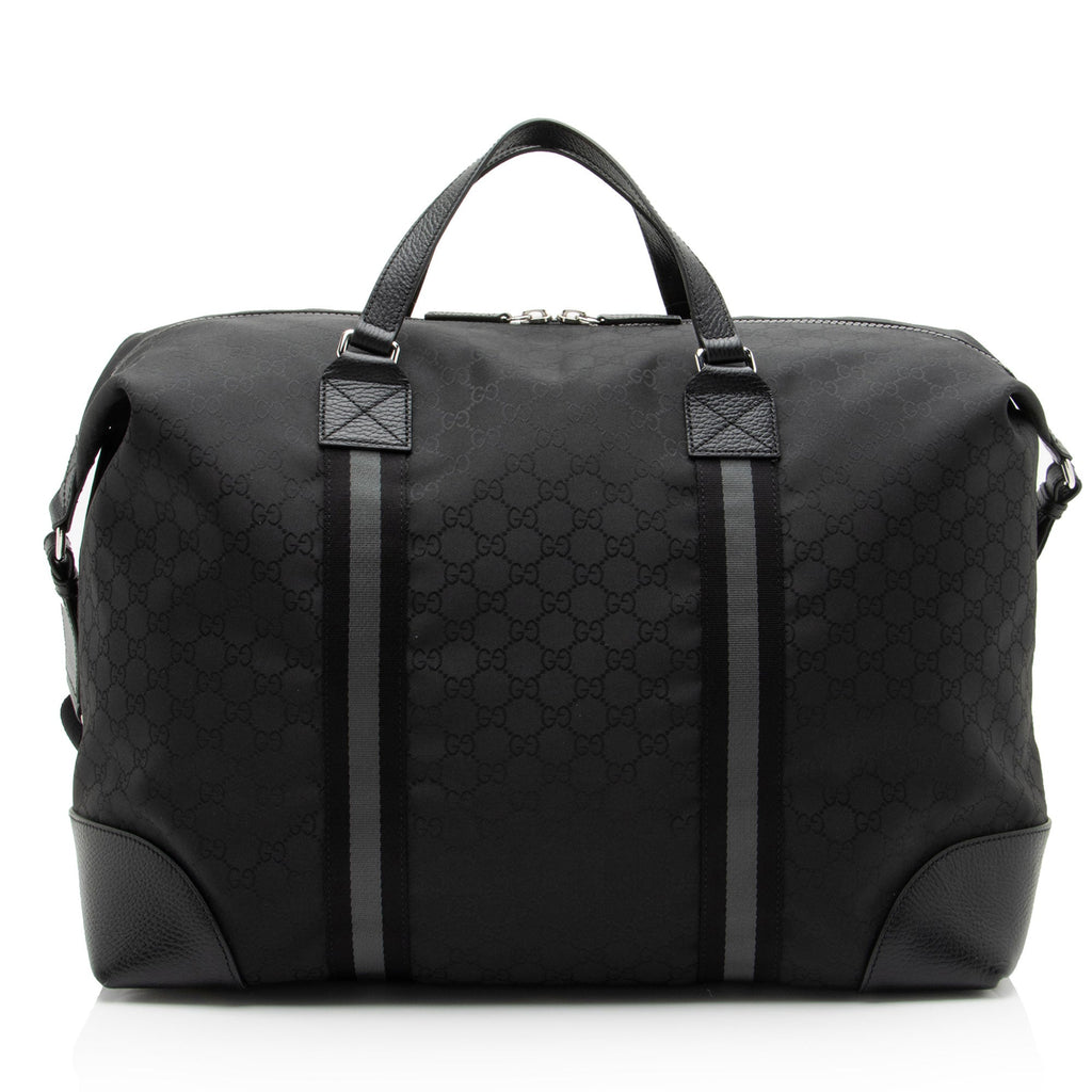 Gucci GG Nylon Web Large Duffle