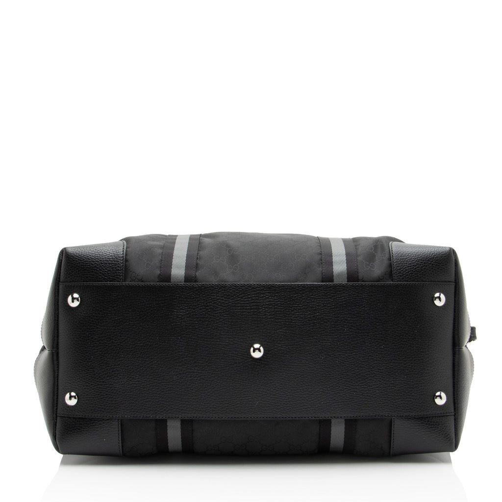 Gucci GG Nylon Web Large Duffle