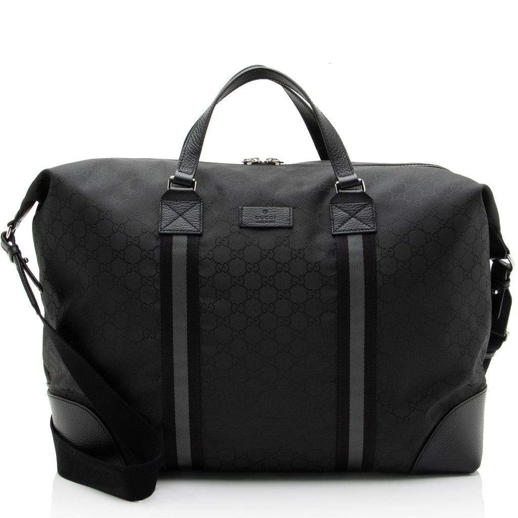 Gucci GG Nylon Web Large Duffle