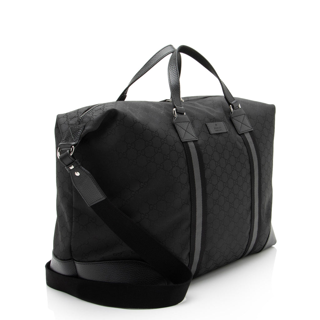 Gucci GG Nylon Web Large Duffle