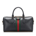Gucci GG Ophidia Leather Satchel (SHG-zyzgS8)