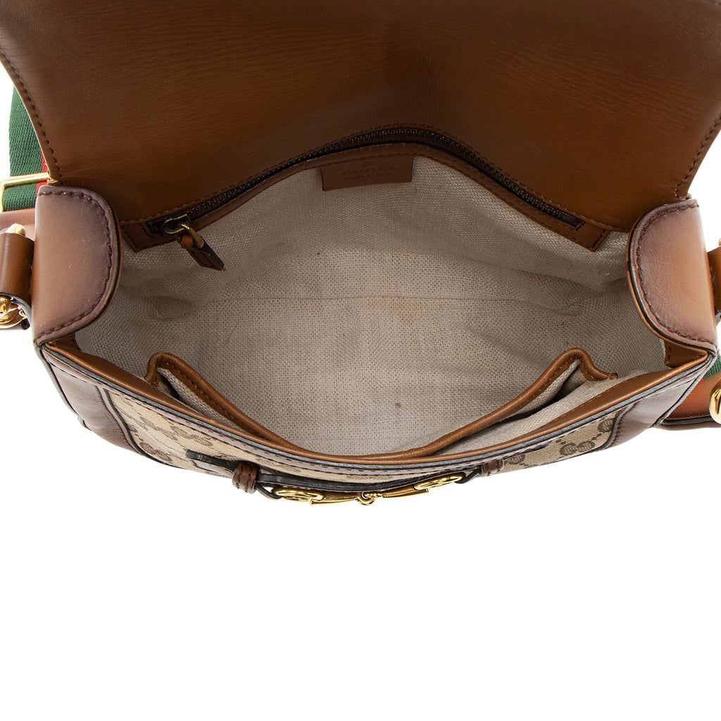 Gucci GG Original Lady Web Medium Shoulder Bag