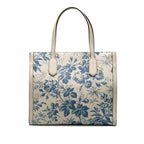 Gucci GG Ribbon Herbarium Tote (SHG-Y61akz)