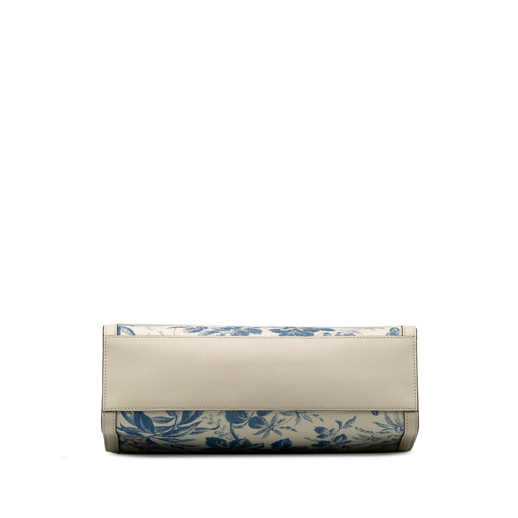 Gucci GG Ribbon Herbarium Tote (SHG-Y61akz)