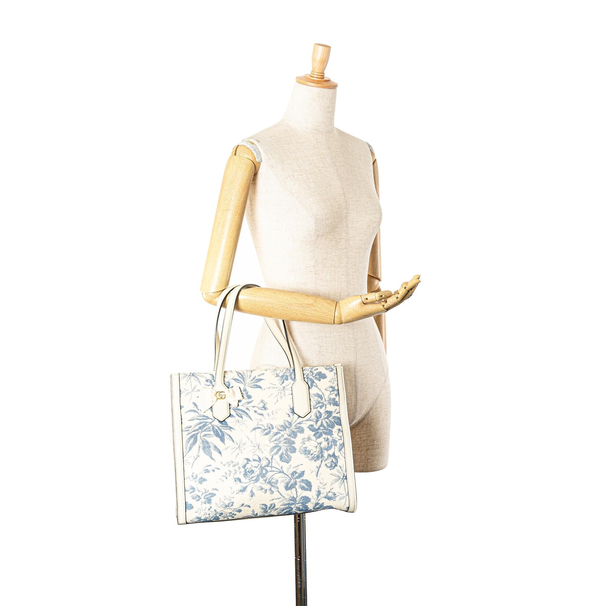 Gucci GG Ribbon Herbarium Tote