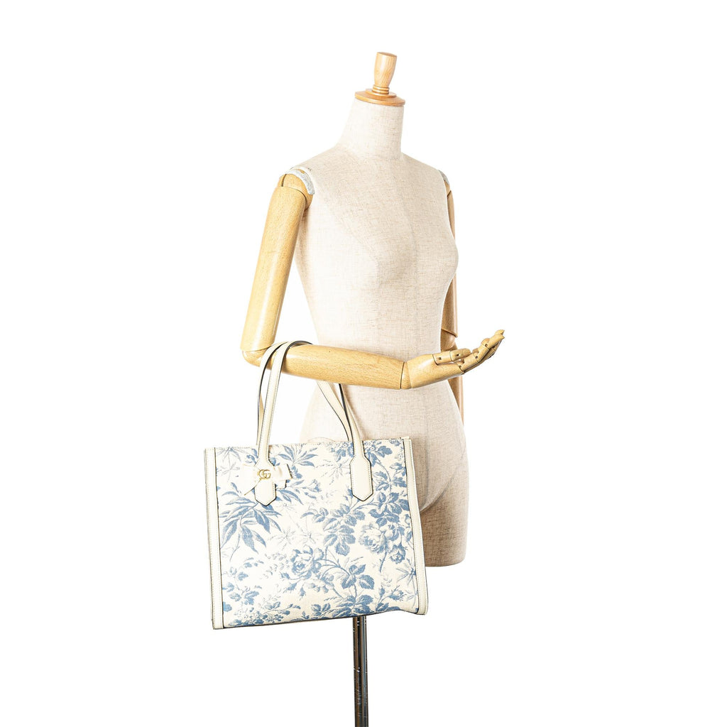 Gucci GG Ribbon Herbarium Tote