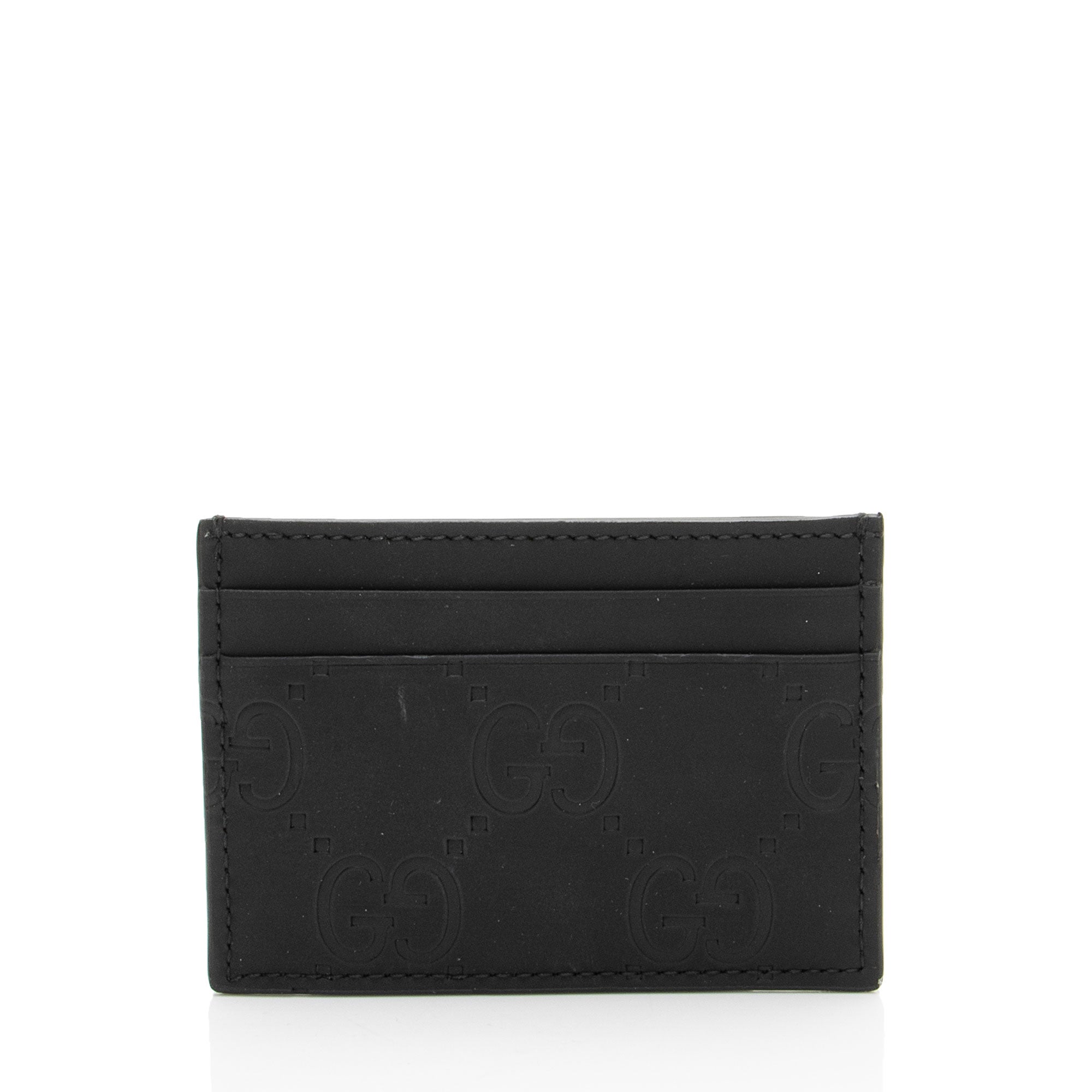 Gucci GG Rubber Effect Card Holder