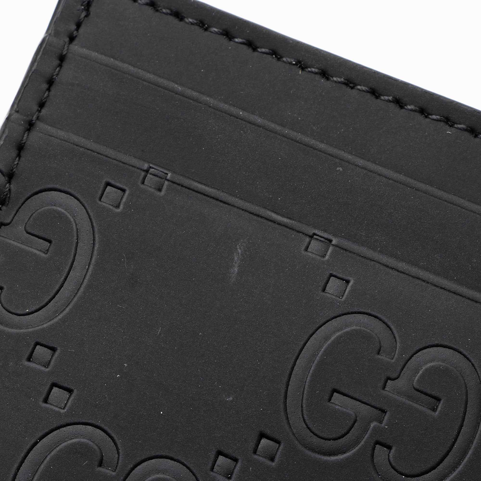 Gucci GG Rubber Effect Card Holder