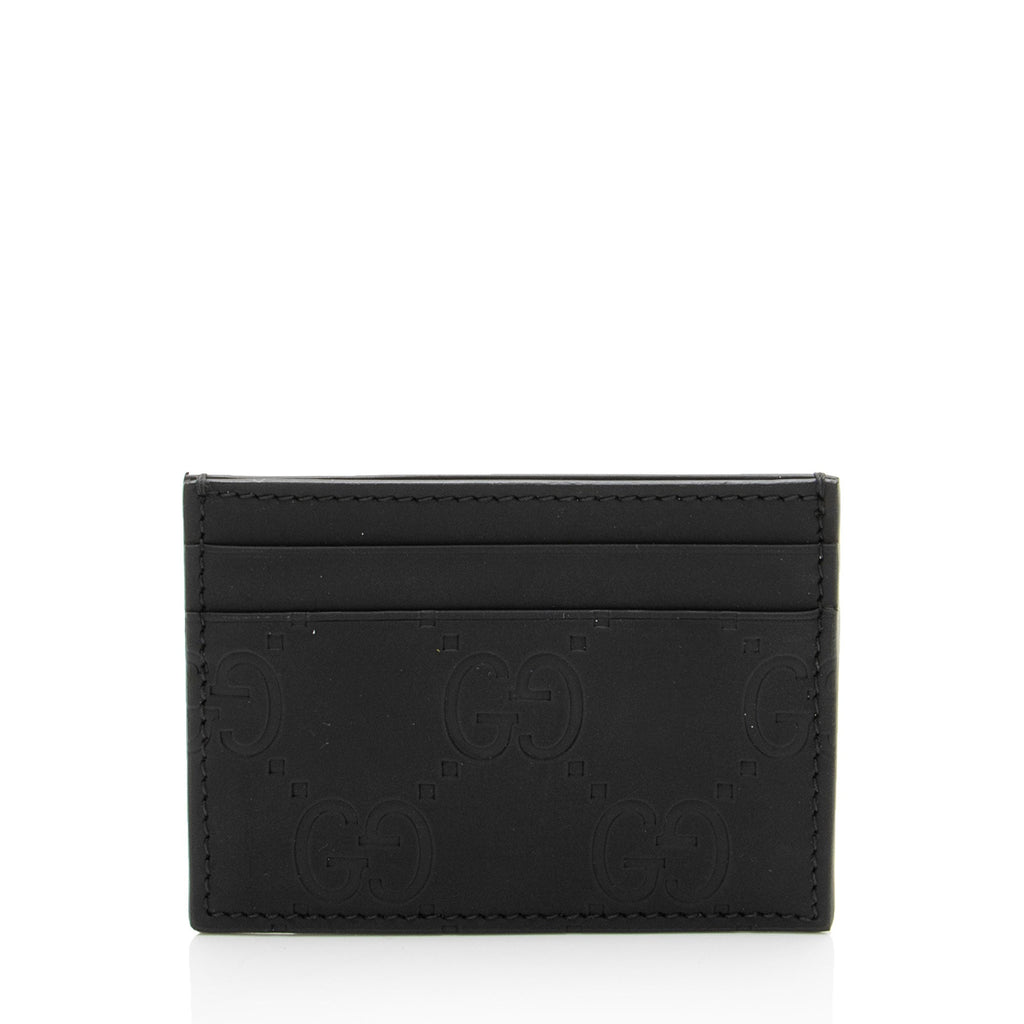 Gucci GG Rubber Effect Card Holder