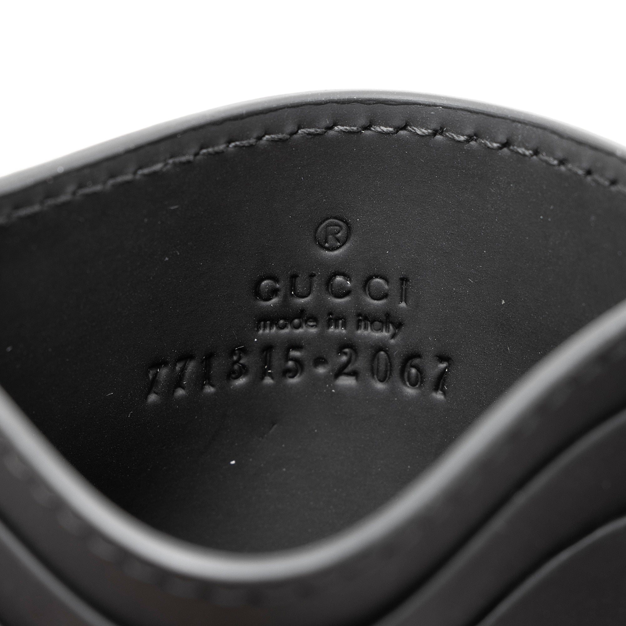 Gucci GG Rubber Effect Card Holder