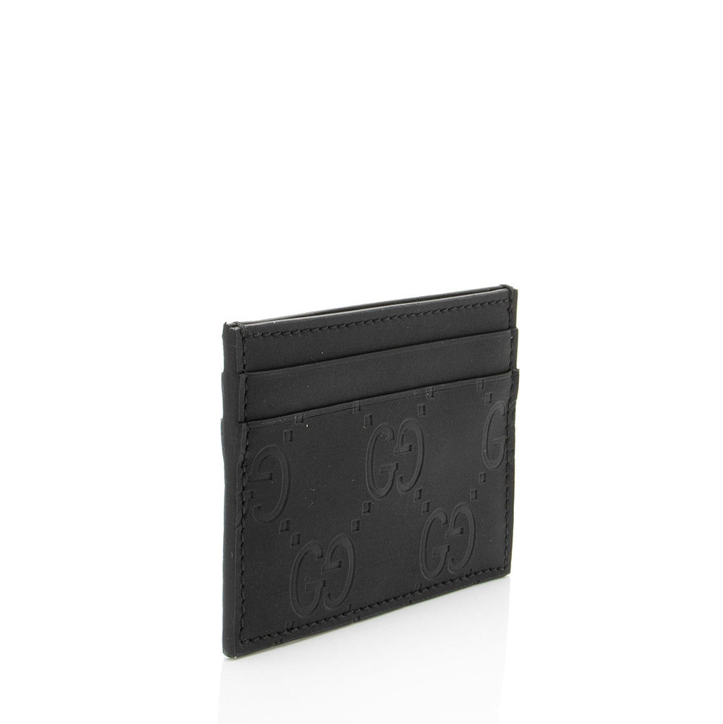 Gucci GG Rubber Effect Card Holder