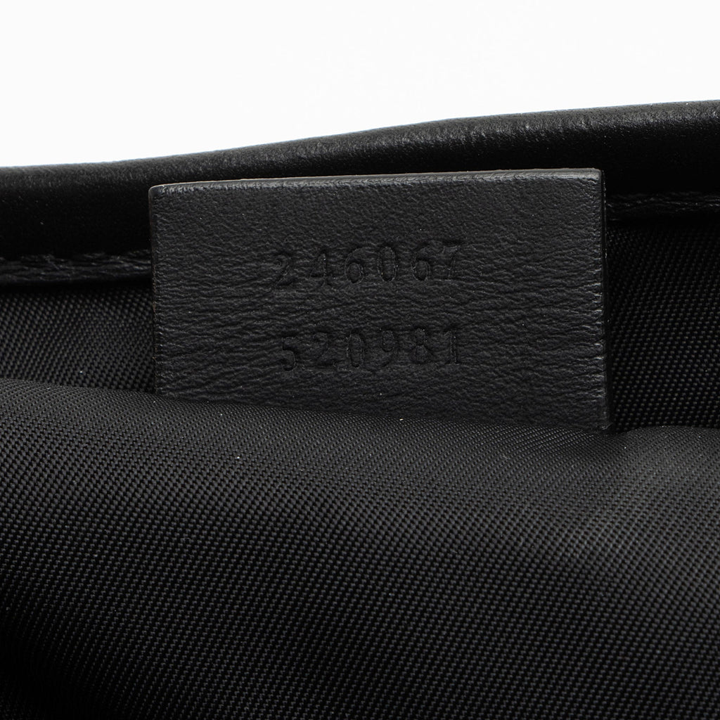 Gucci GG Rubber Effect Web Medium Messenger