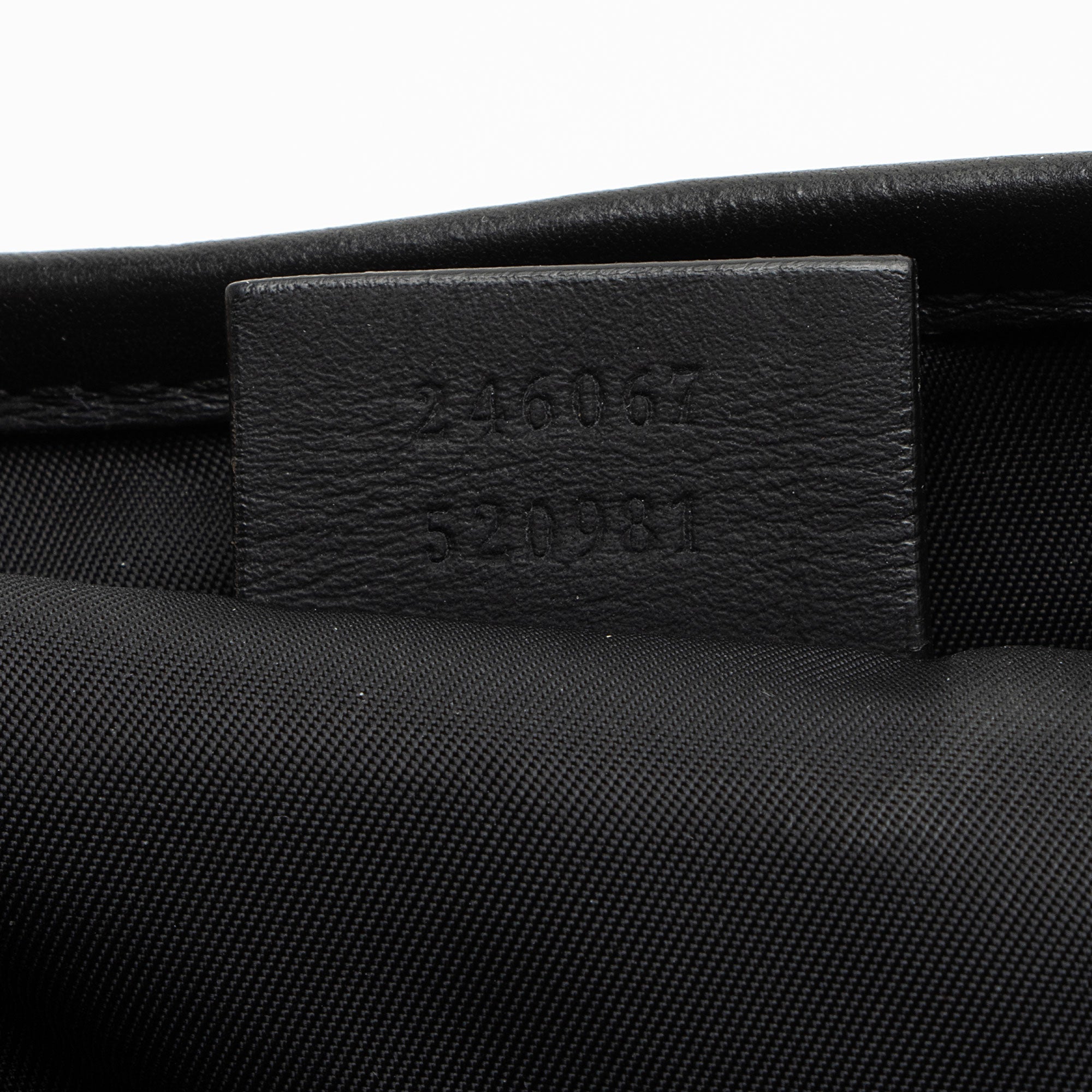Gucci GG Rubber Effect Web Medium Messenger