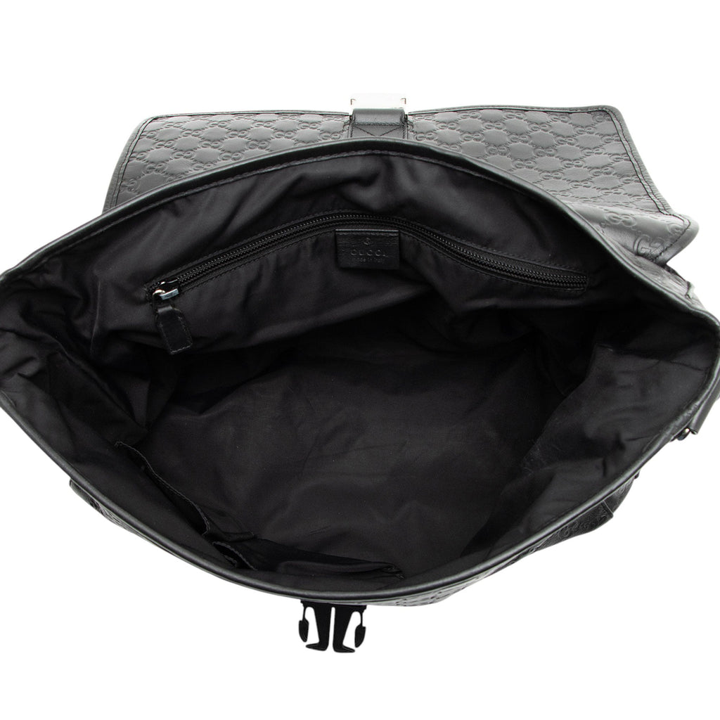 Gucci GG Rubber Effect Web Medium Messenger