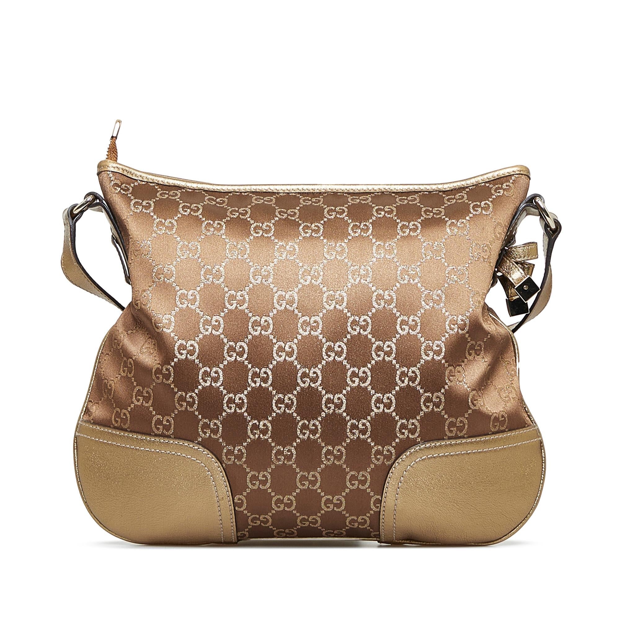 Gucci GG Satin Princy Crossbody Bag (SHG-Ni26BV)