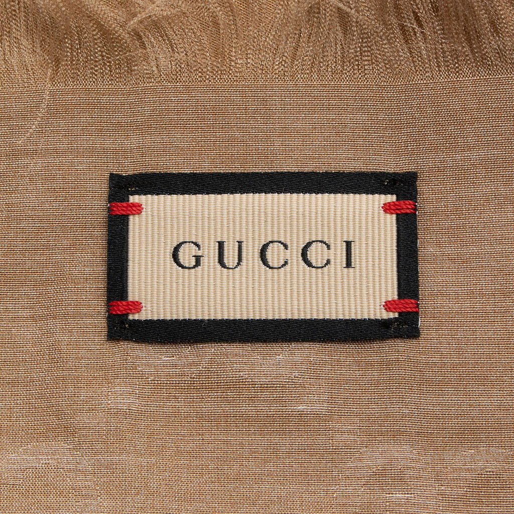 Gucci Silk GG Jacquard Ombre Shawl