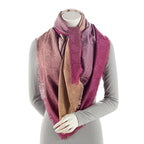 Gucci Silk GG Jacquard Ombre Shawl