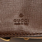 Gucci GG Supreme 1955 Horsebit Web Strap Wallet (SHF-XpjO67)