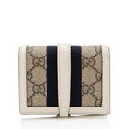 Gucci GG Supreme 1961 Jackie Card Case Wallet (SHF-Roet5l)