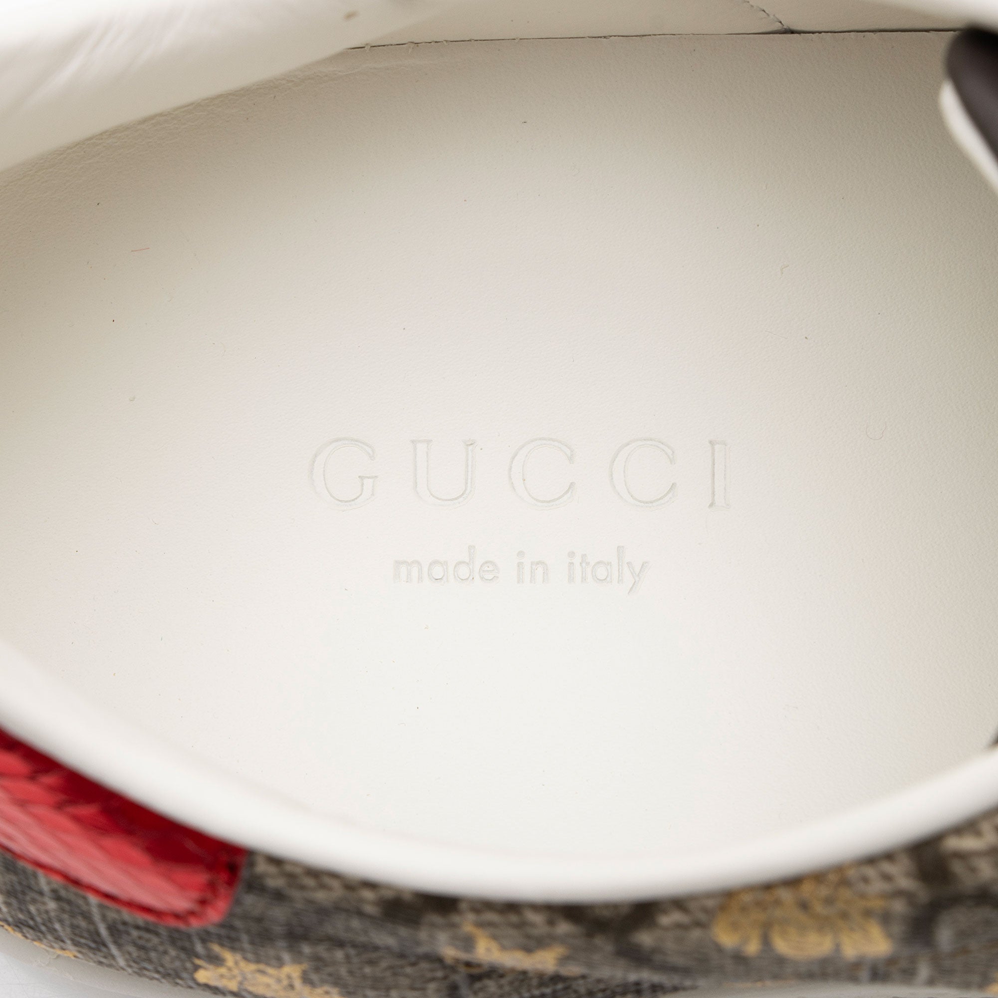 Gucci GG Supreme Bee Ace Sneakers - Size 7 / 37