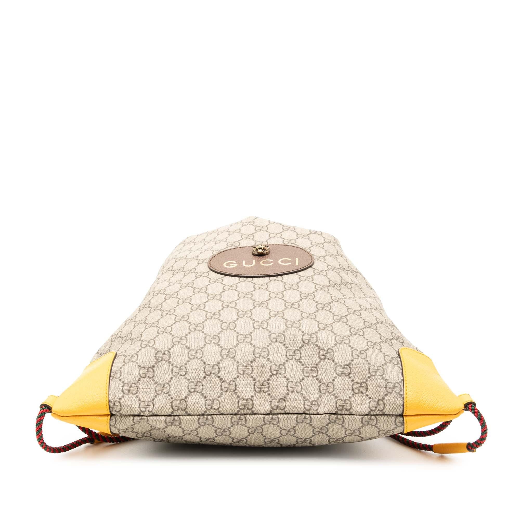 Gucci GG Supreme Animalier Backpack