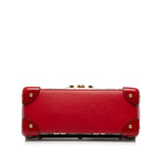 Gucci GG Supreme Apple Bamboo Padlock Satchel (SHG-2S9eJo)
