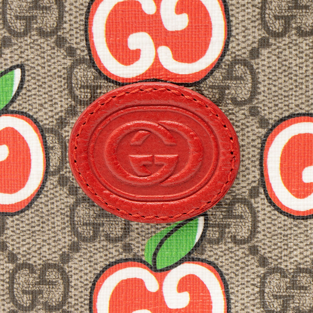 Gucci GG Supreme Apple Bucket Hat - Size L