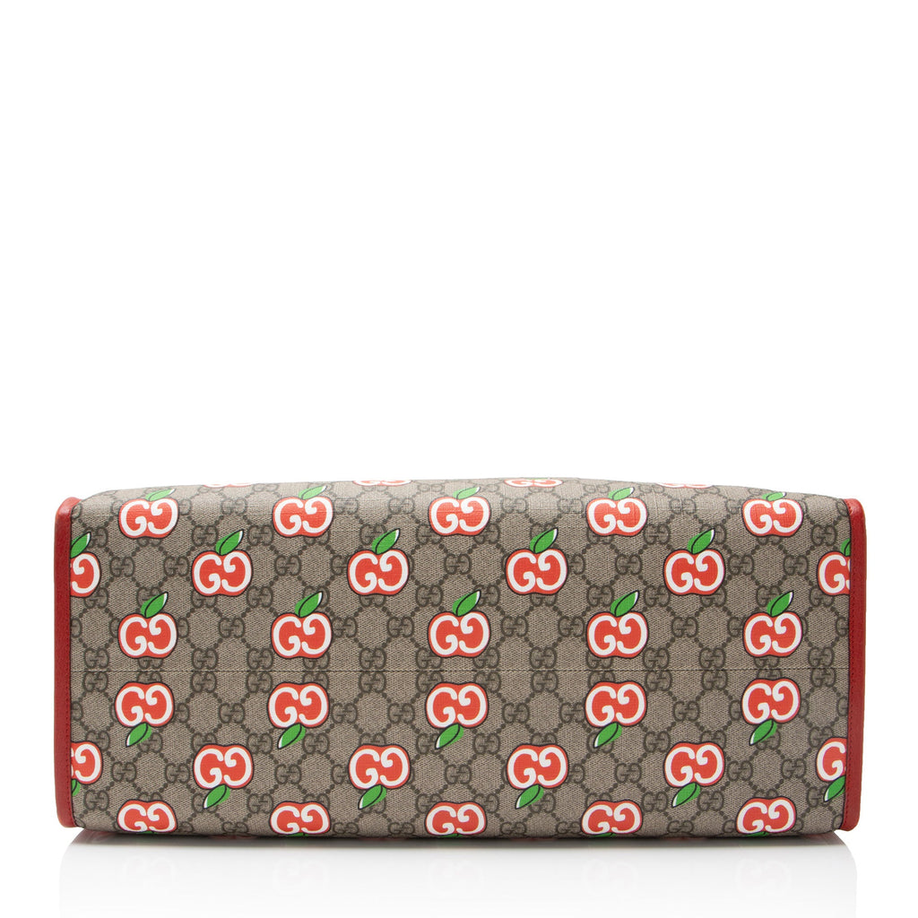 Gucci GG Supreme Apple Large Tote