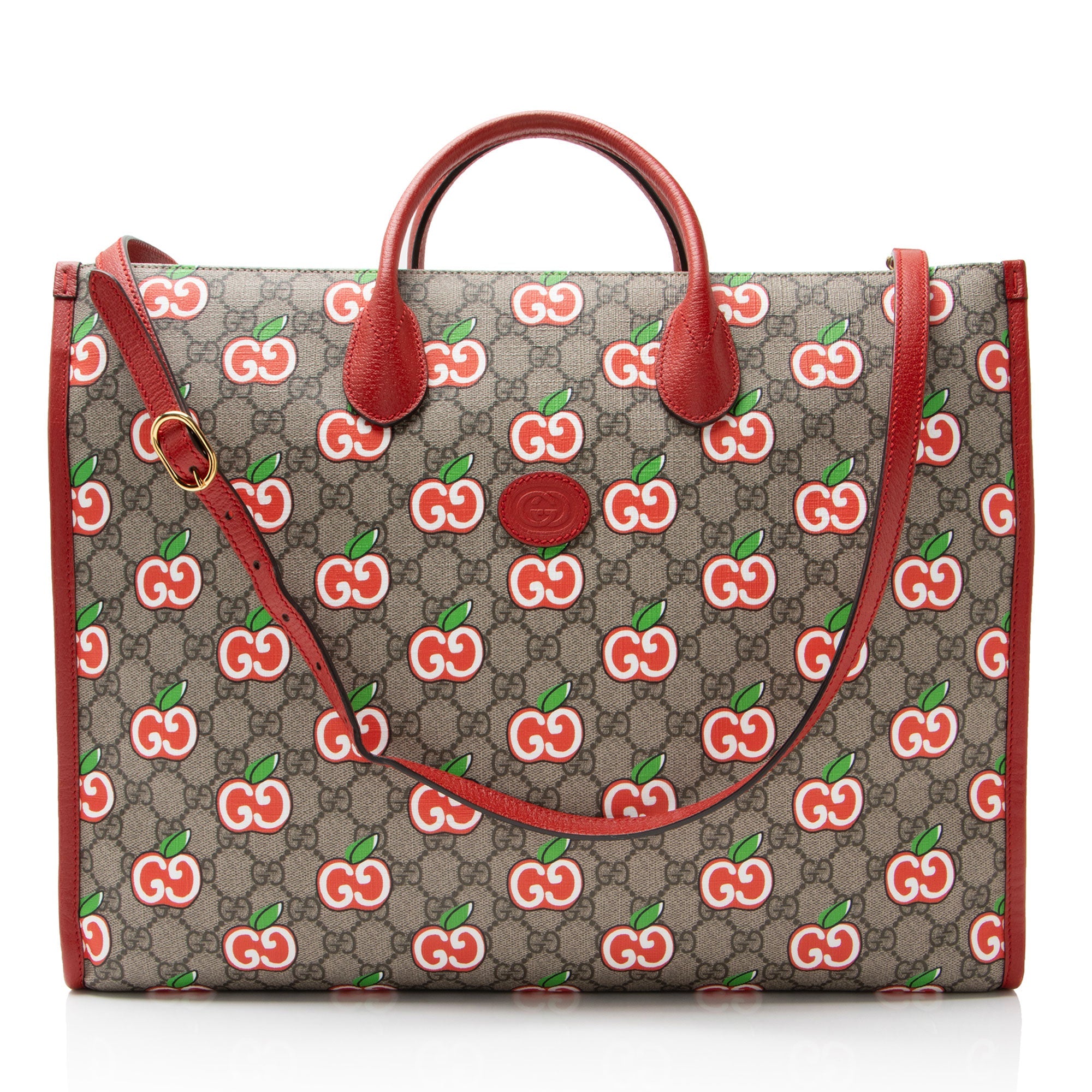 Gucci GG Supreme Apple Large Tote