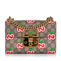 Gucci GG Supreme Apple Padlock Shoulder Bag (SHG-35947)