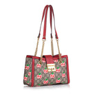 Gucci GG Supreme Apple Padlock Tote (SHG-iVKYxI)
