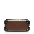 Gucci GG Supreme Bamboo Padlock Top Handle Shoulder Bag (SHF-Kwo5hy)