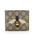 Gucci GG Supreme Bee Bi-Fold Wallet (SHF-22957)