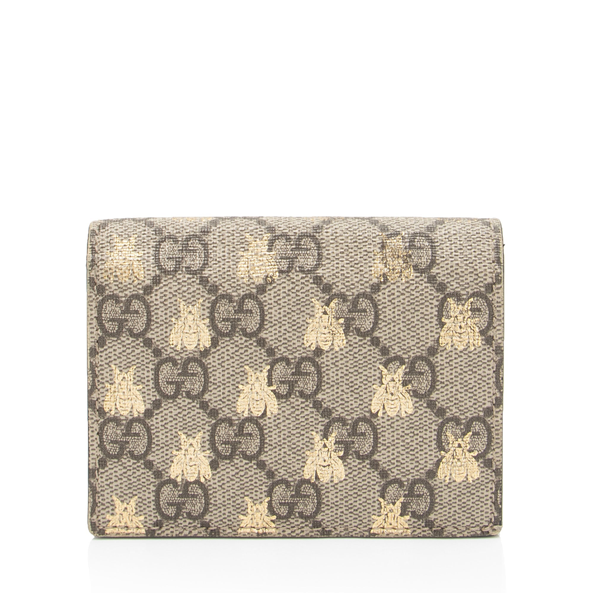 Gucci GG Supreme Bee Card Case