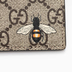 Gucci GG Supreme Bee Card Holder (SHF-ya4IYu)