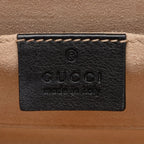Gucci GG Supreme Bee Padlock Small Shoulder Bag (SHF-JaFqOf)