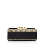 Gucci GG Supreme Bee Padlock Small Shoulder Bag (SHF-3QPOYF)