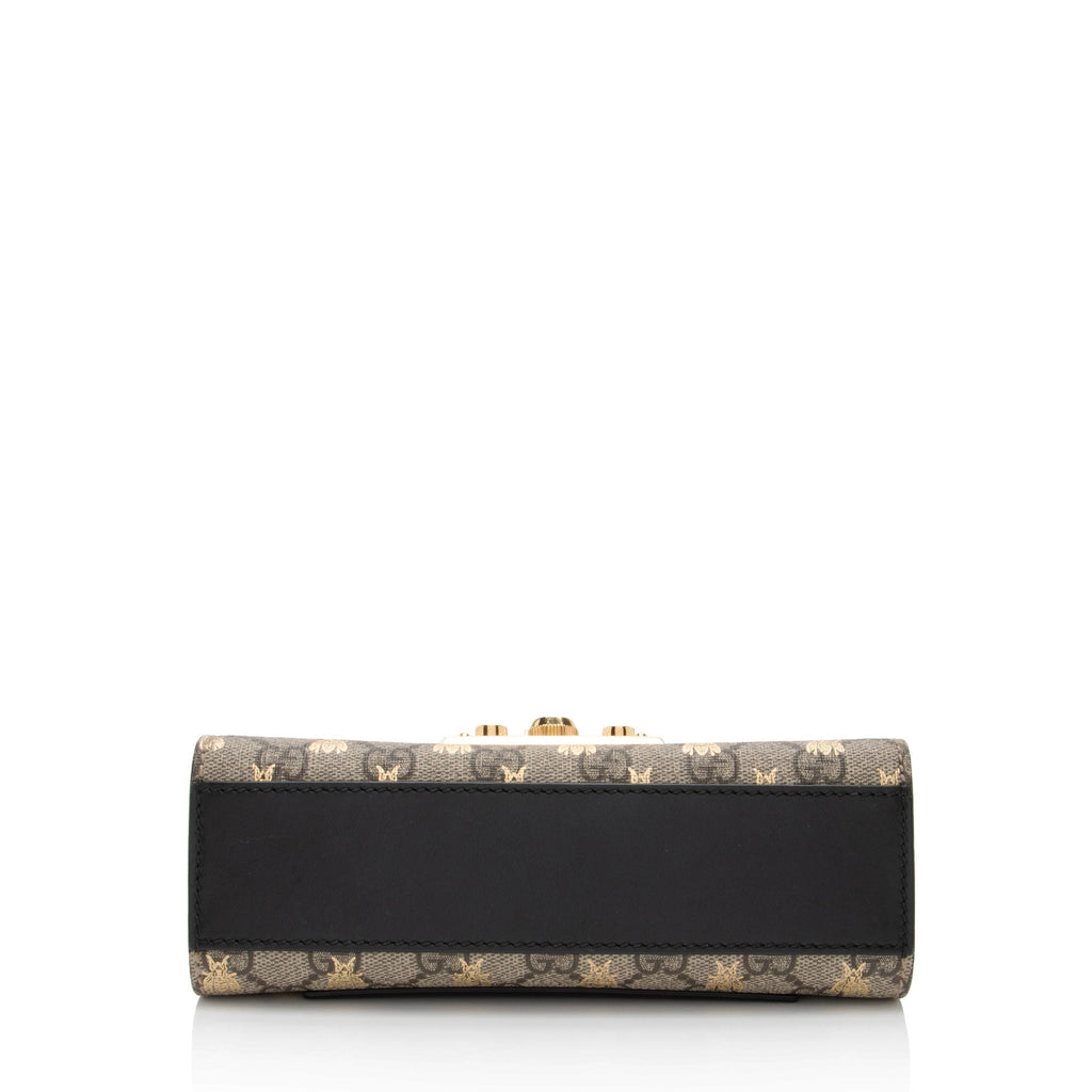 Gucci GG Supreme Bee Padlock Small Shoulder Bag