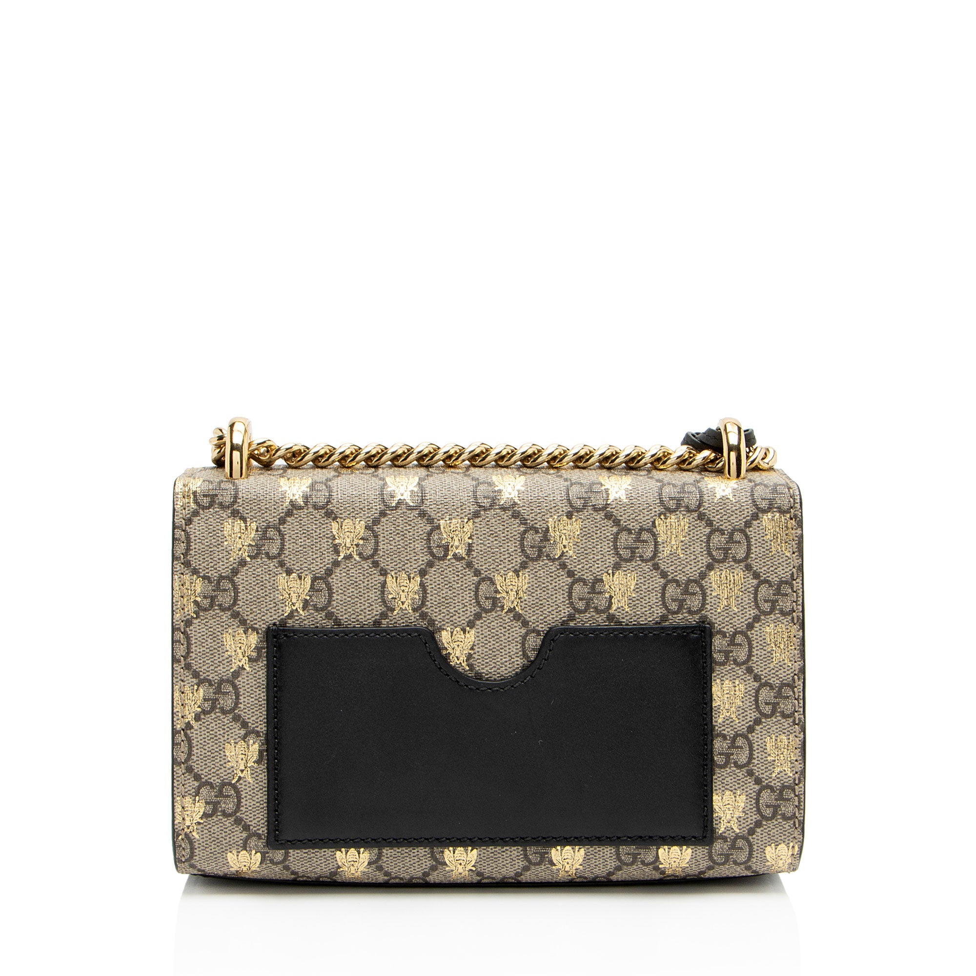 Gucci GG Supreme Bee Padlock Small Shoulder Bag