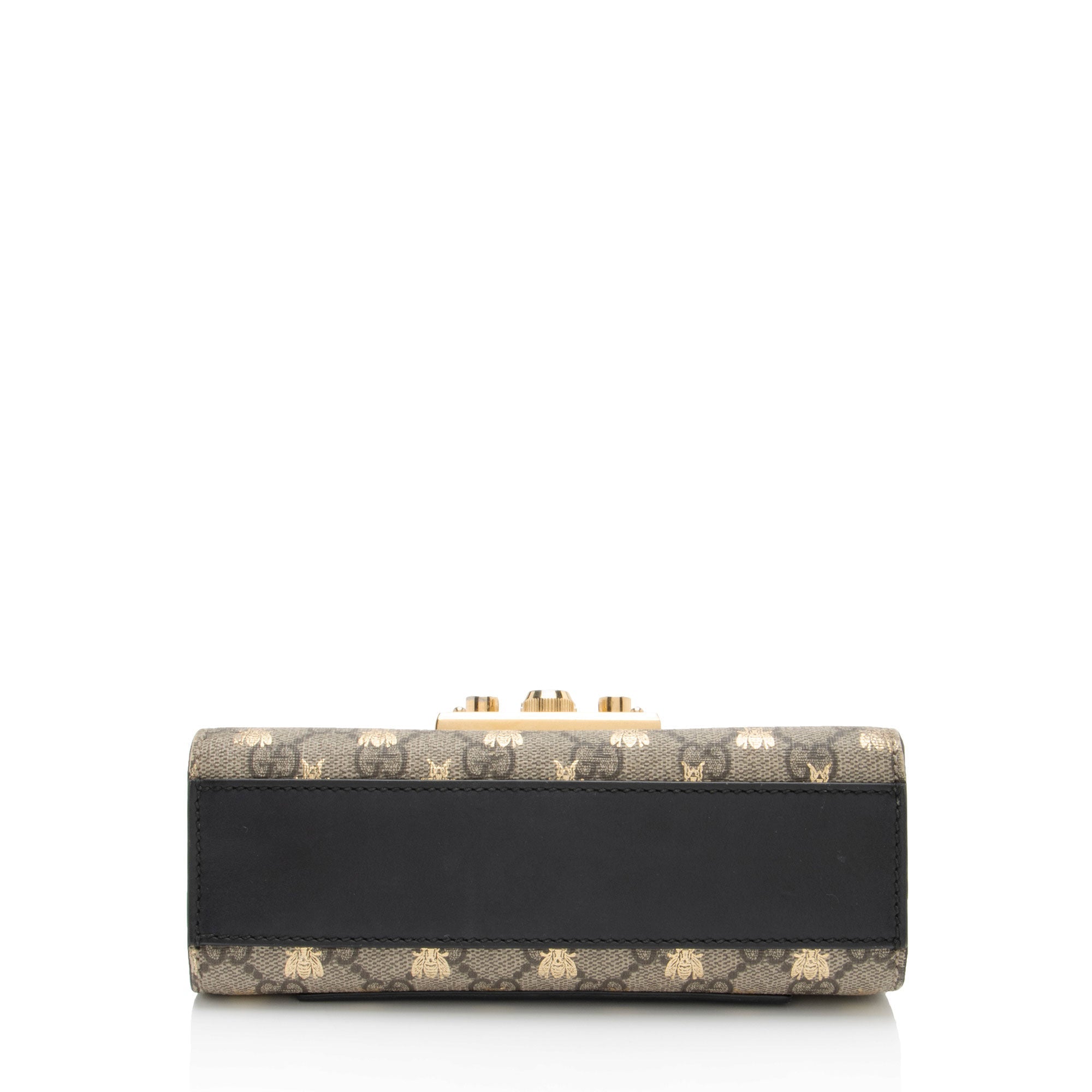 Gucci GG Supreme Bee Padlock Small Shoulder Bag