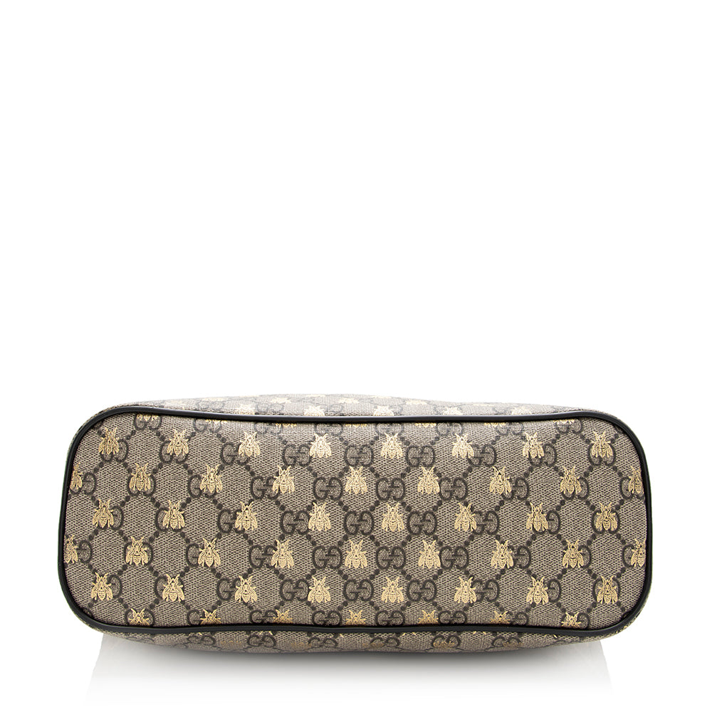 Gucci GG Supreme Bee Soft Small Tote (SHF-20570)