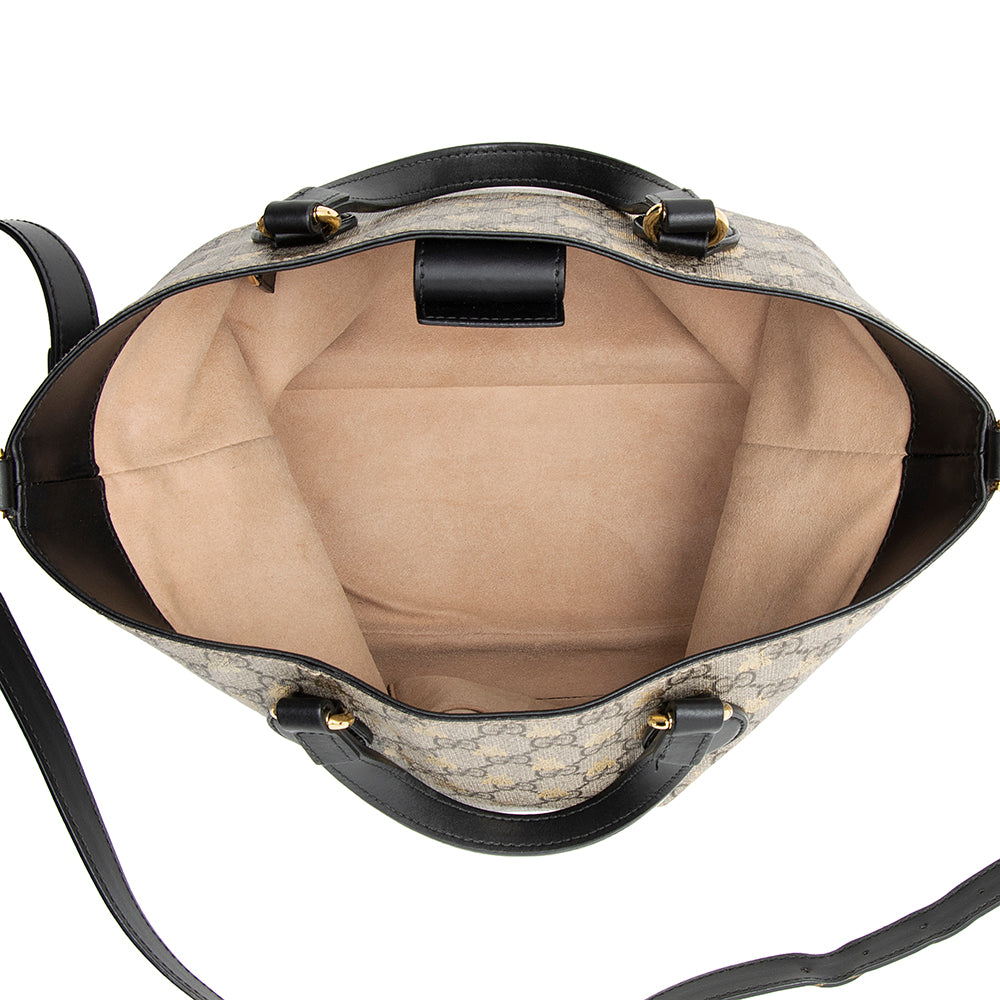 Gucci GG Supreme Bee Soft Small Tote (SHF-20570)
