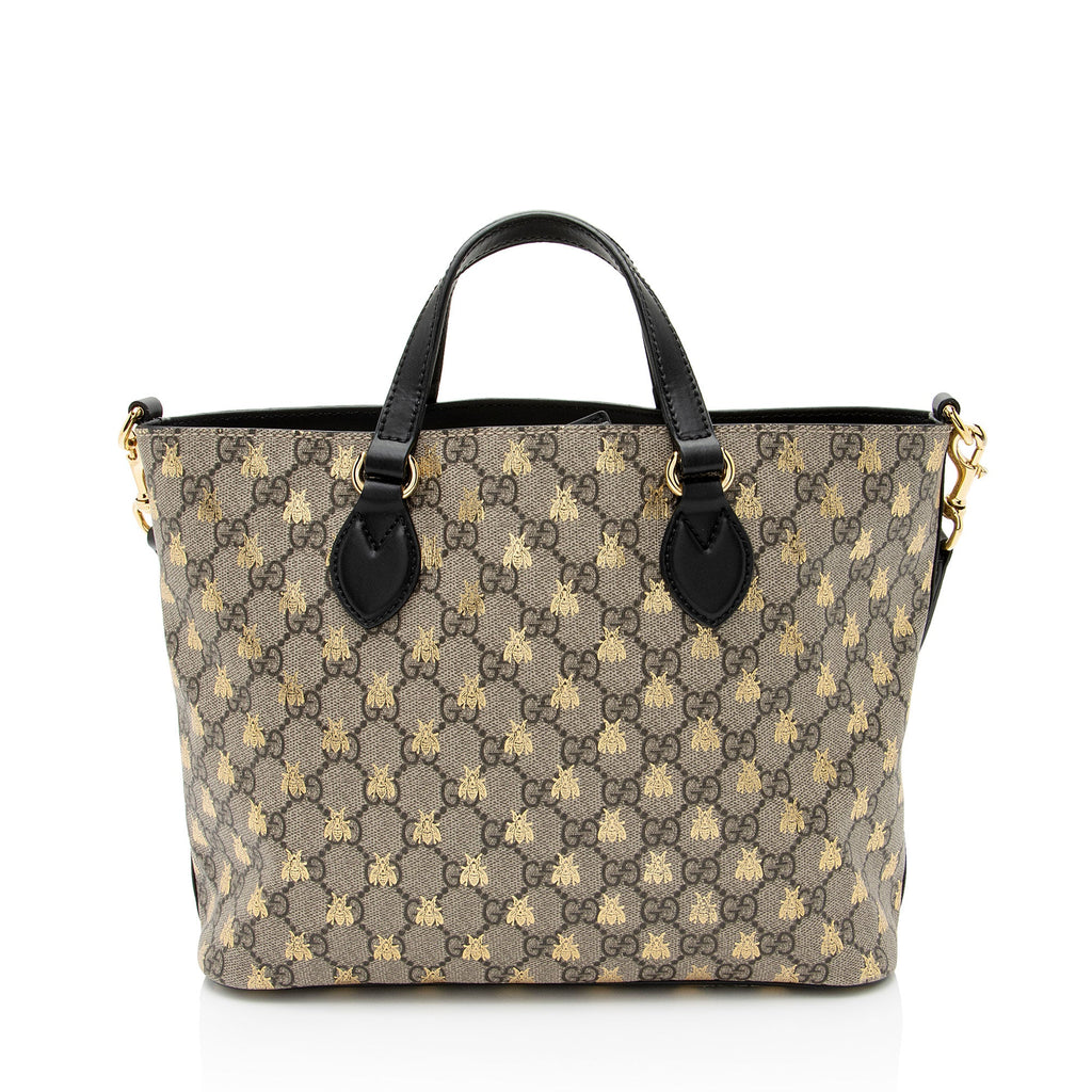 Gucci GG Supreme Bee Soft Small Tote