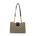 Gucci GG Supreme Bees Padlock Small Shoulder Bag (SHF-GLVNfB)