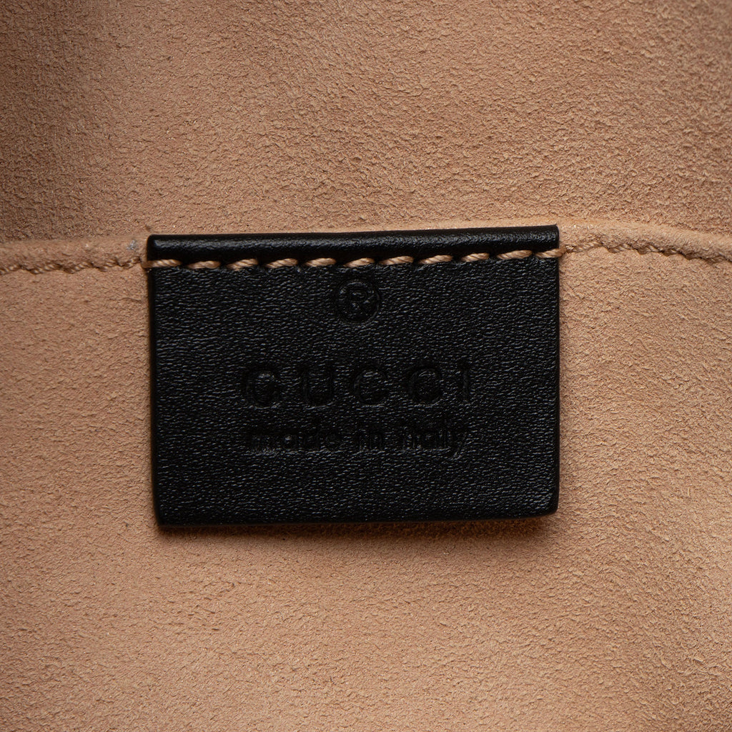 Gucci GG Supreme Bees Padlock Small Tote (SHF-FL3A48)