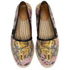 Gucci GG Supreme Bengal Espadrilles - Size 8 / 38 (SHF-REqv7P)