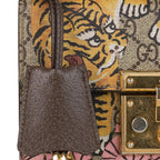 Gucci GG Supreme Bengal Padlock Crossbody Bag (SHG-34087)