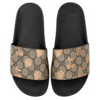 Gucci GG Supreme Berry Slide Sandals - Size 9 / 39