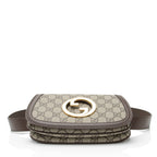 Gucci GG Supreme Blondie Flap Belt Bag - Size 40 / 100